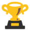 Trophy emoji on Google